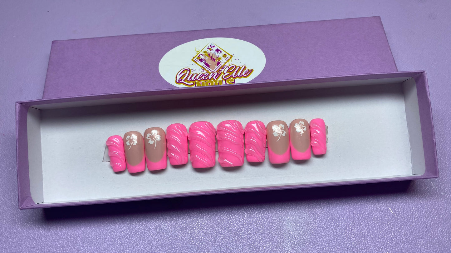 Pink Hawaiian Floural