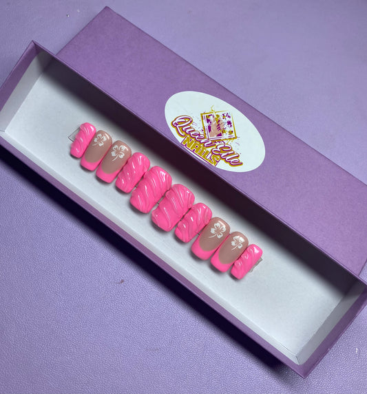 Pink Hawaiian Floural