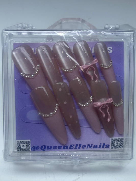Babygirl Pink Bows XL