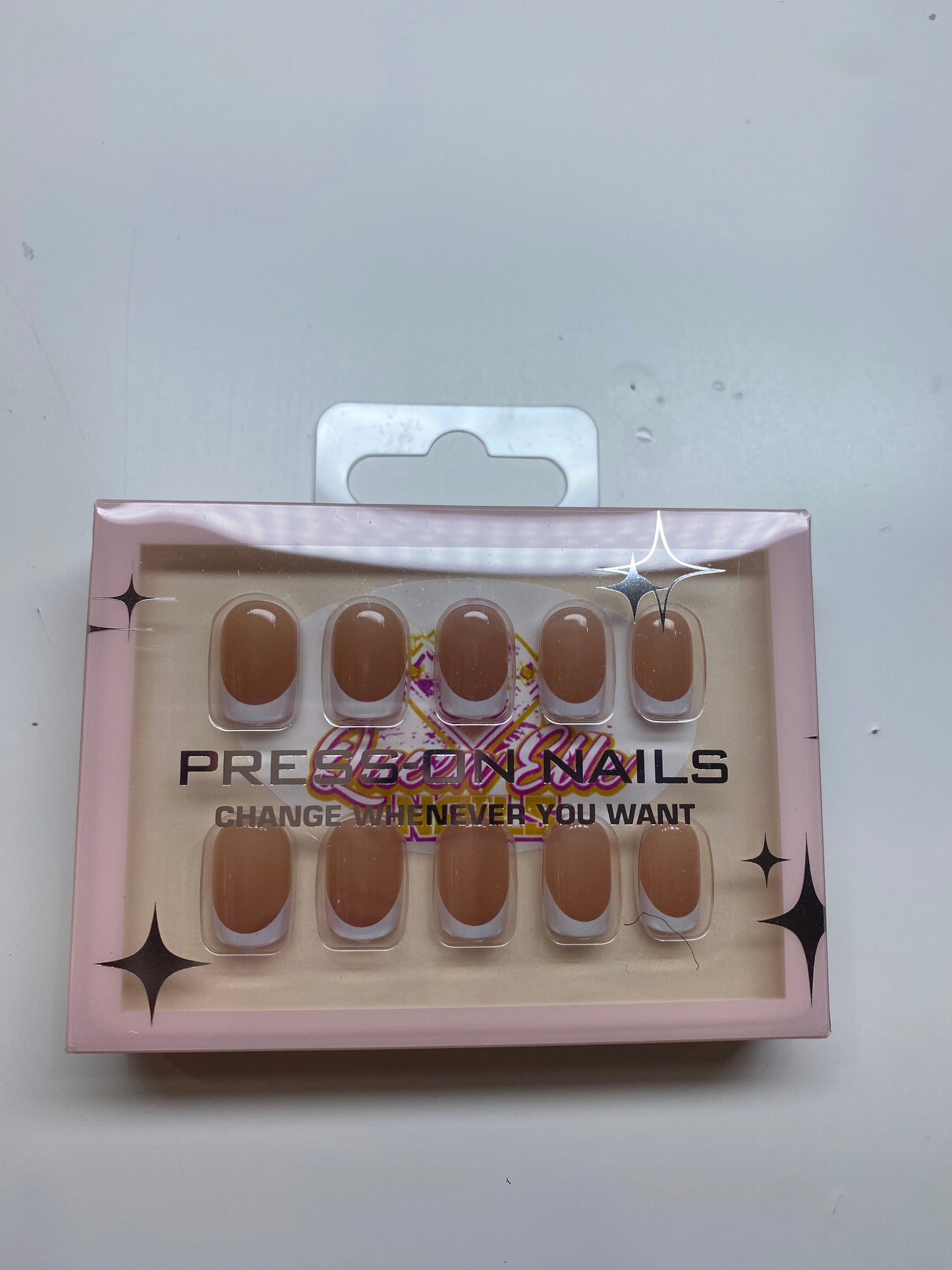 Kids French Tip Press-On Nails